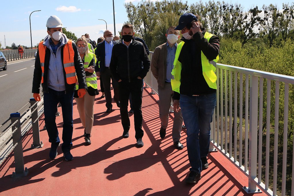 Wyremontowany most im. kardynała Wyszyńskiego po odbiorze technicznym [14.05.2020] - zdjęcie #18 - eOstroleka.pl