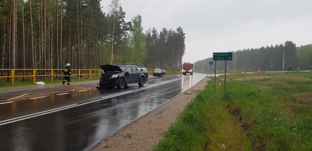 Wypadek w pobliżu Kobylina. Poszkodowana jedna osoba [19.05.2020] - zdjęcie #9 - eOstroleka.pl