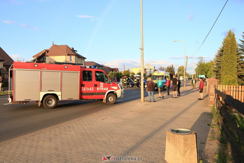 Poważny wypadek na 11 Listopada. Ciężko ranny motocyklista trafił do szpitala [26.05.2020] - zdjęcie #1 - eOstroleka.pl
