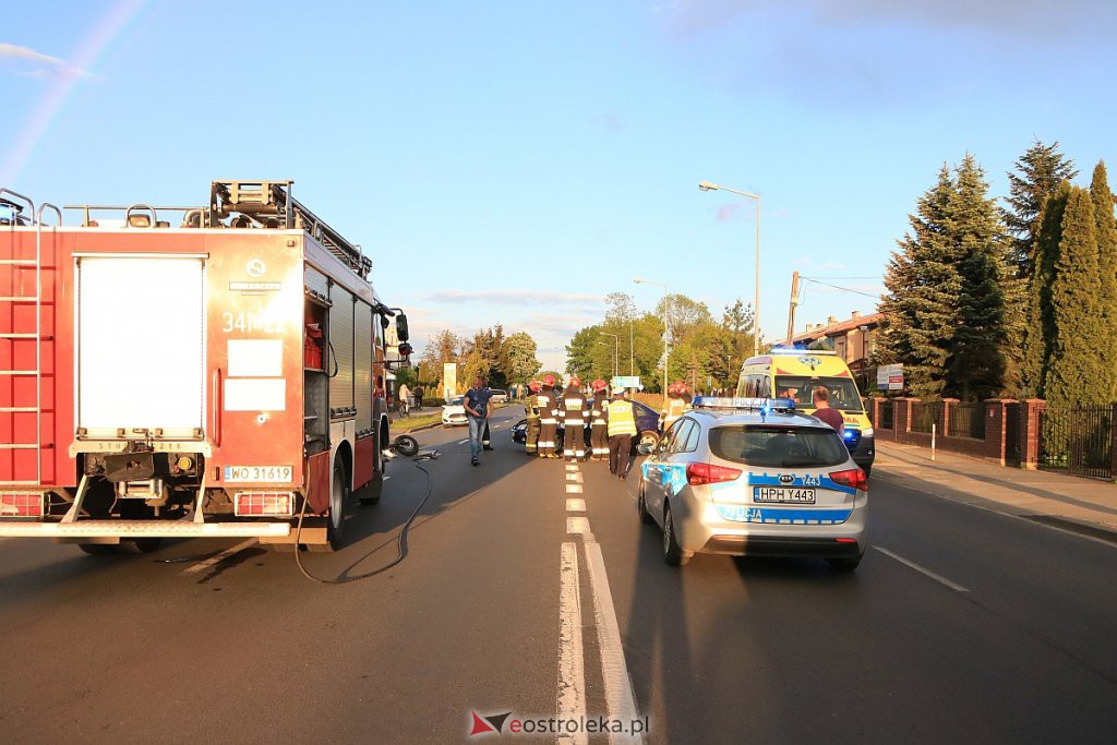 Poważny wypadek na 11 Listopada. Ciężko ranny motocyklista trafił do szpitala [26.05.2020] - zdjęcie #7 - eOstroleka.pl