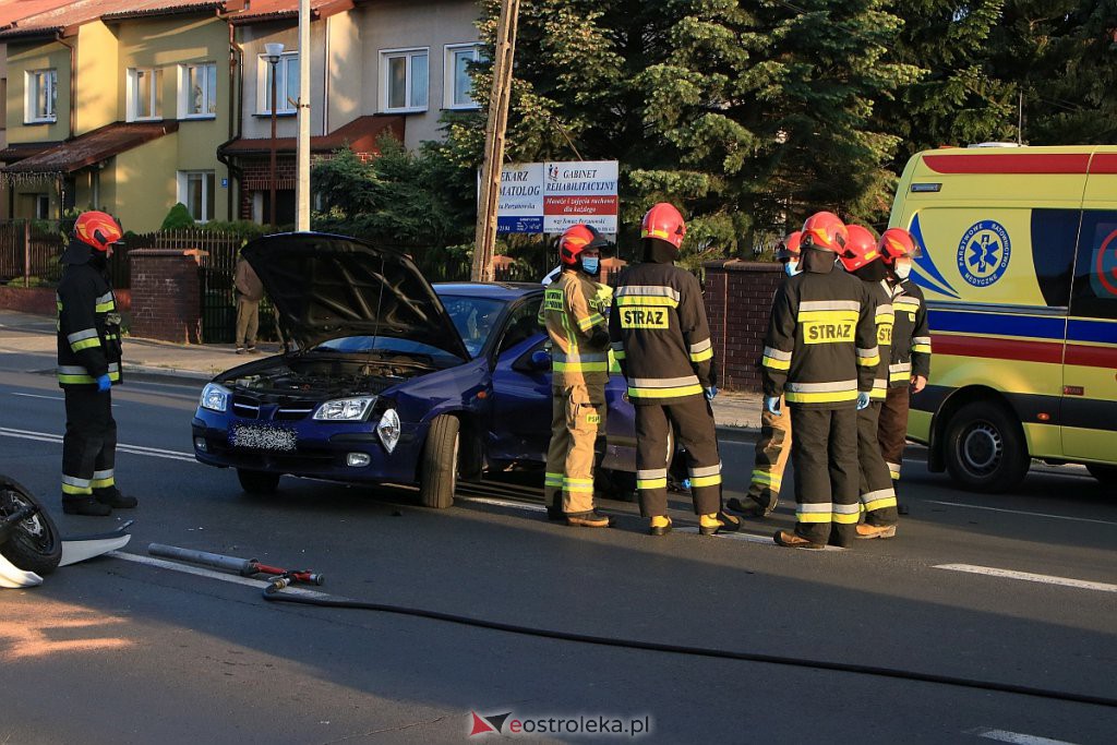 Poważny wypadek na 11 Listopada. Ciężko ranny motocyklista trafił do szpitala [26.05.2020] - zdjęcie #11 - eOstroleka.pl