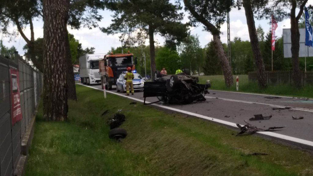 Wypadek w Rzekuniu [27.05.2020] - zdjęcie #2 - eOstroleka.pl
