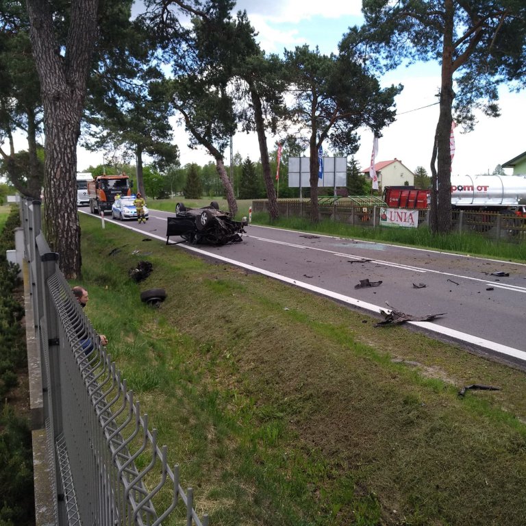 Wypadek w Rzekuniu [27.05.2020] - zdjęcie #6 - eOstroleka.pl