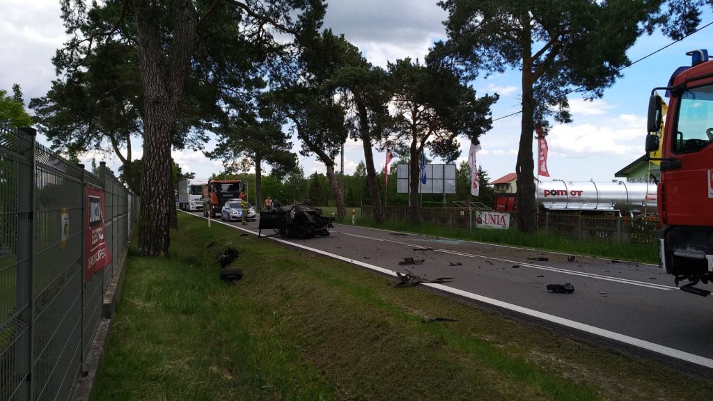 Wypadek w Rzekuniu [27.05.2020] - zdjęcie #9 - eOstroleka.pl