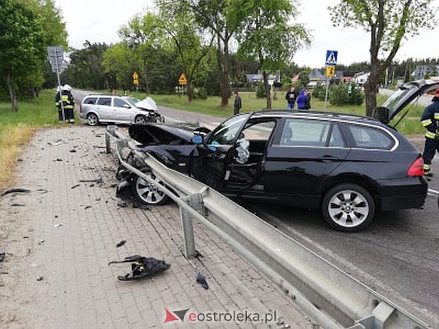 Wypadek w Wydmusach [30.05.2020] - zdjęcie #1 - eOstroleka.pl