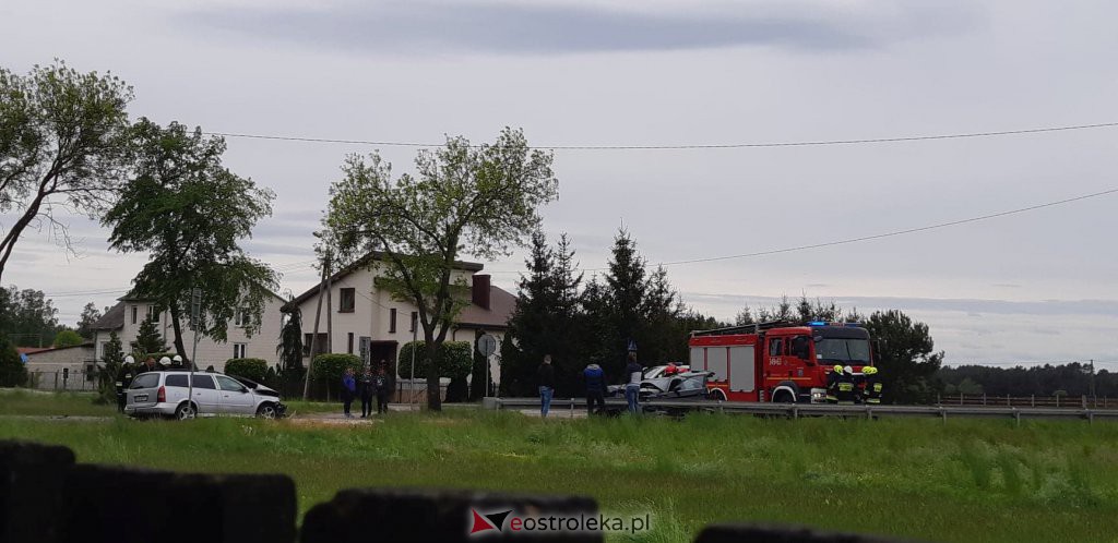 Wypadek w Wydmusach [30.05.2020] - zdjęcie #2 - eOstroleka.pl