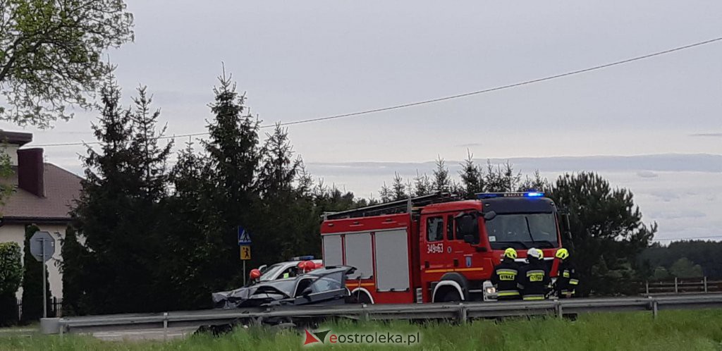 Wypadek w Wydmusach [30.05.2020] - zdjęcie #5 - eOstroleka.pl
