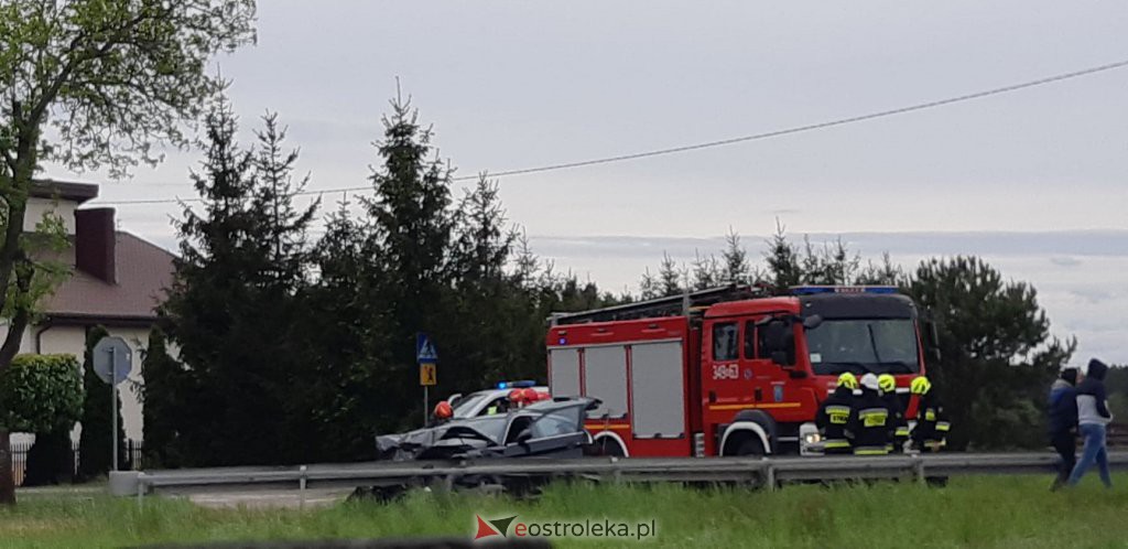 Wypadek w Wydmusach [30.05.2020] - zdjęcie #7 - eOstroleka.pl