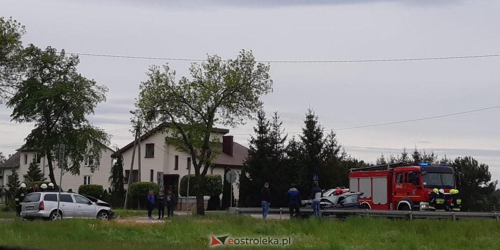 Wypadek w Wydmusach [30.05.2020] - zdjęcie #8 - eOstroleka.pl