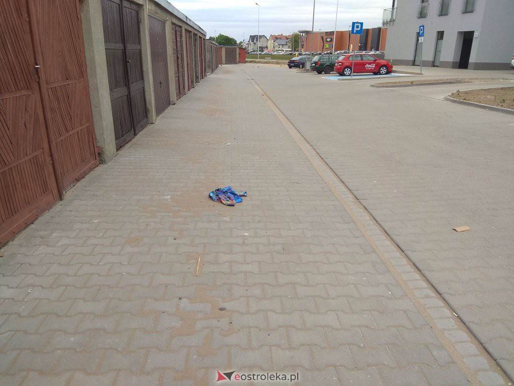 Interwencja Czytelnika: Zaśmiecona ulica Goworowska. Odpady fruwają po całej okolicy [01.06.2020] - zdjęcie #1 - eOstroleka.pl