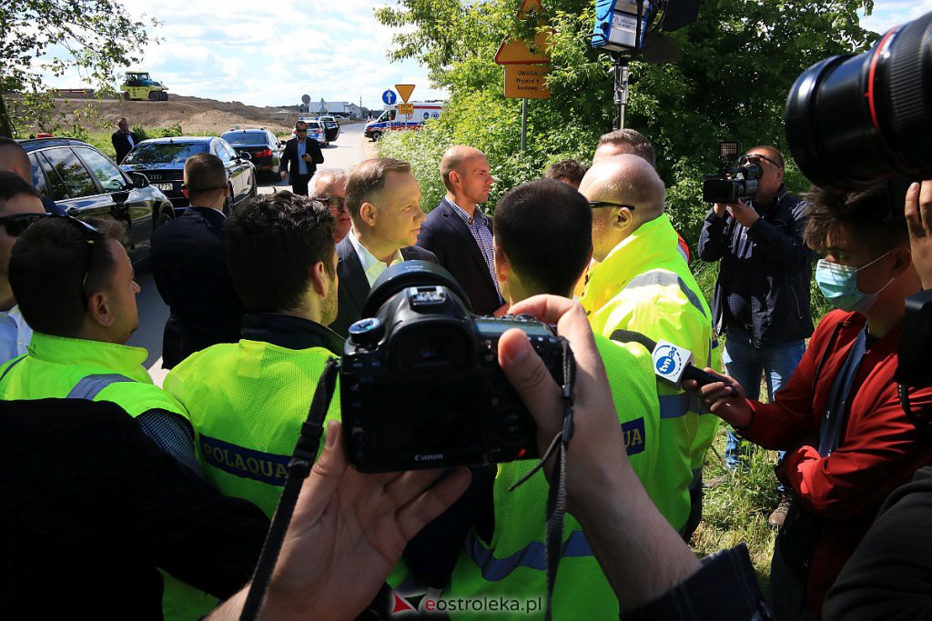 Prezydent RP Andrzej Duda z wizytą w Tyszkach Nadborach [02.06.2020] - zdjęcie #81 - eOstroleka.pl