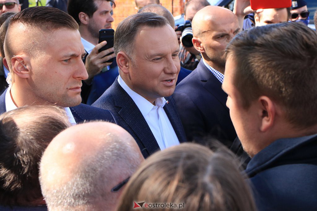 Prezydent RP Andrzej Duda z wizytą w Tyszkach Nadborach [02.06.2020] - zdjęcie #15 - eOstroleka.pl