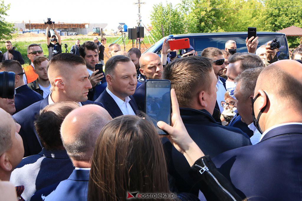 Prezydent RP Andrzej Duda z wizytą w Tyszkach Nadborach [02.06.2020] - zdjęcie #13 - eOstroleka.pl