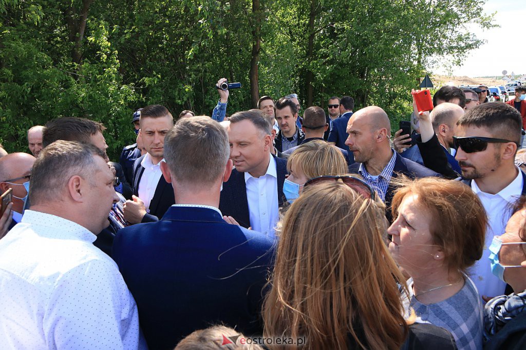 Prezydent RP Andrzej Duda z wizytą w Tyszkach Nadborach [02.06.2020] - zdjęcie #11 - eOstroleka.pl