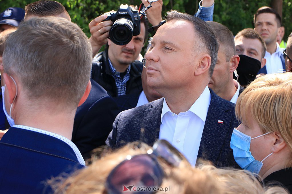 Prezydent RP Andrzej Duda z wizytą w Tyszkach Nadborach [02.06.2020] - zdjęcie #9 - eOstroleka.pl