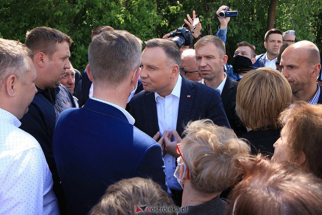 Prezydent RP Andrzej Duda z wizytą w Tyszkach Nadborach [02.06.2020] - zdjęcie #101 - eOstroleka.pl