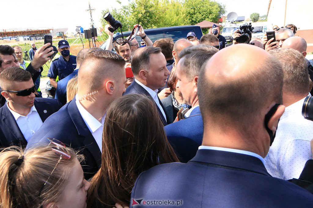 Prezydent RP Andrzej Duda z wizytą w Tyszkach Nadborach [02.06.2020] - zdjęcie #6 - eOstroleka.pl
