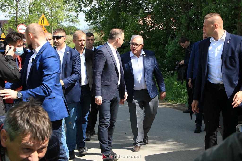 Prezydent RP Andrzej Duda z wizytą w Tyszkach Nadborach [02.06.2020] - zdjęcie #105 - eOstroleka.pl