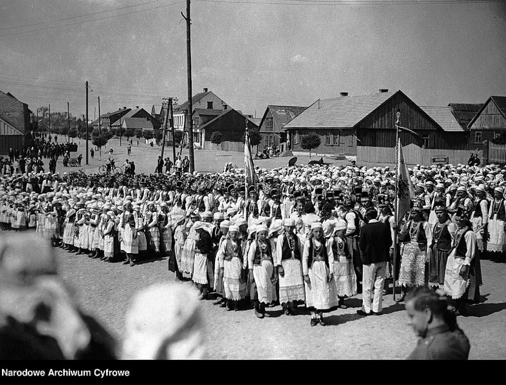 Boże Ciało w Myszyńcu - 1937 rok - zdjęcie #31 - eOstroleka.pl