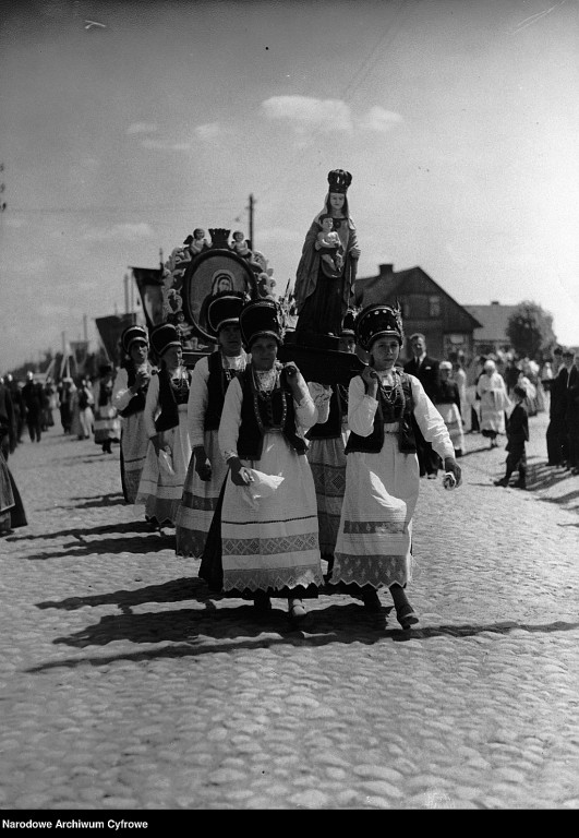 Boże Ciało w Myszyńcu - 1937 rok - zdjęcie #33 - eOstroleka.pl