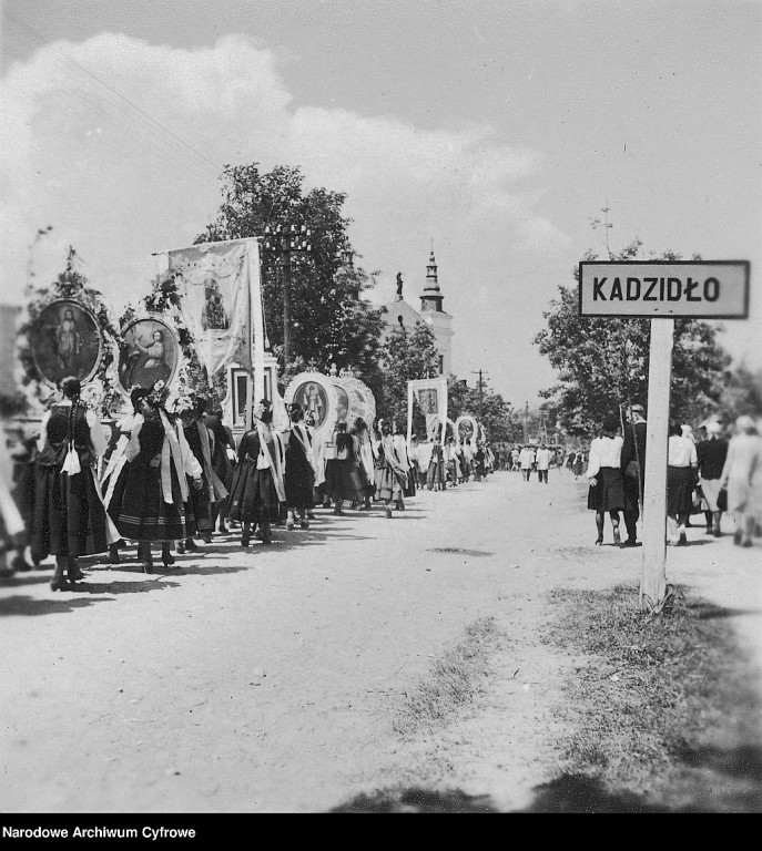 Boże Ciało w Kadzidle - 1948 rok - zdjęcie #3 - eOstroleka.pl