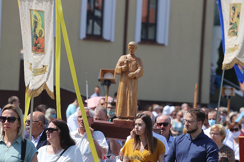 Boże Ciało 2020: Procesja z parafii św. Franciszka z Asyżu w Ostrołęce - zdjęcie #75 - eOstroleka.pl