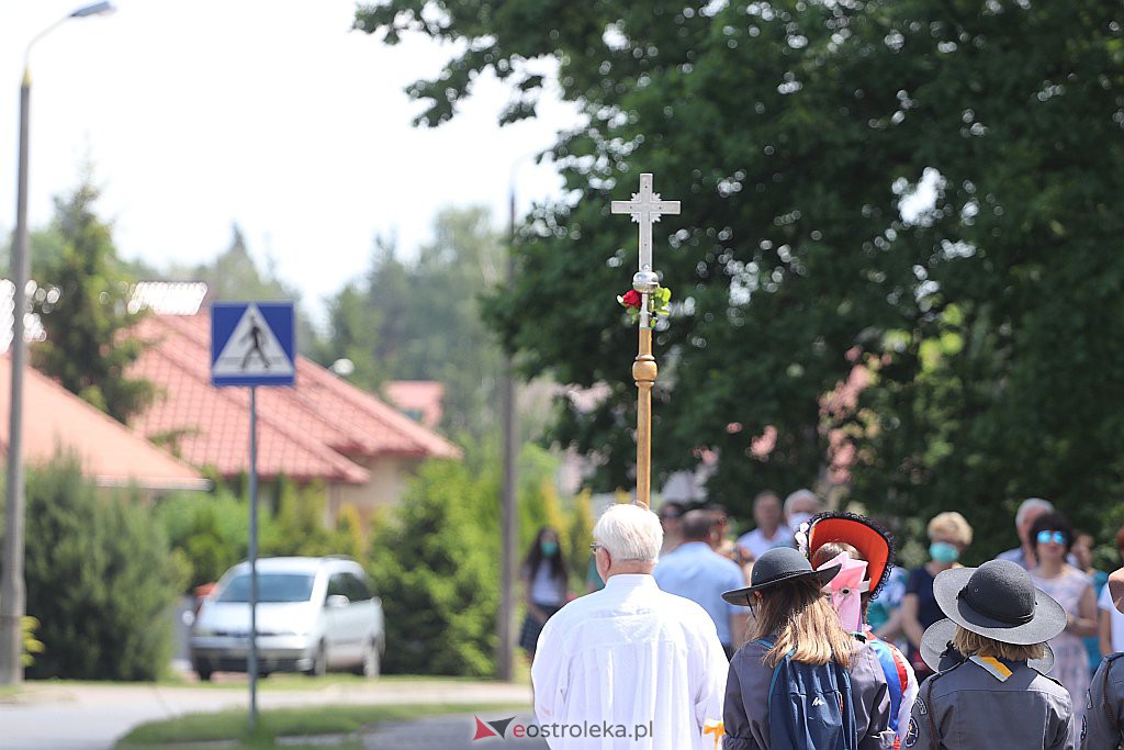 Boże Ciało 2020: Procesja z parafii św. Franciszka z Asyżu w Ostrołęce - zdjęcie #65 - eOstroleka.pl