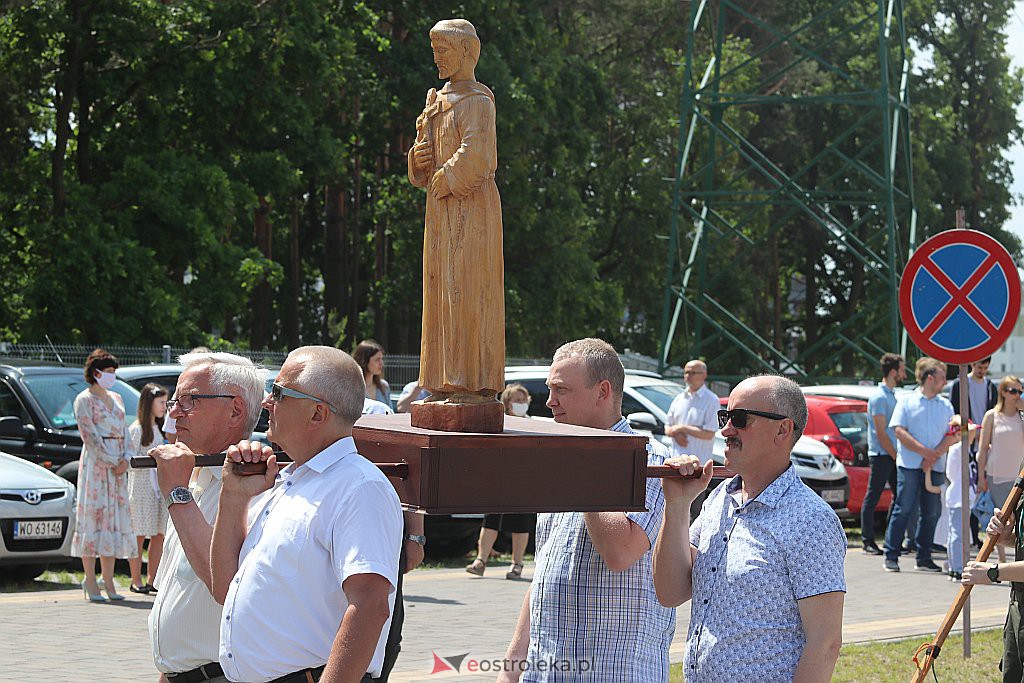 Boże Ciało 2020: Procesja z parafii św. Franciszka z Asyżu w Ostrołęce - zdjęcie #64 - eOstroleka.pl