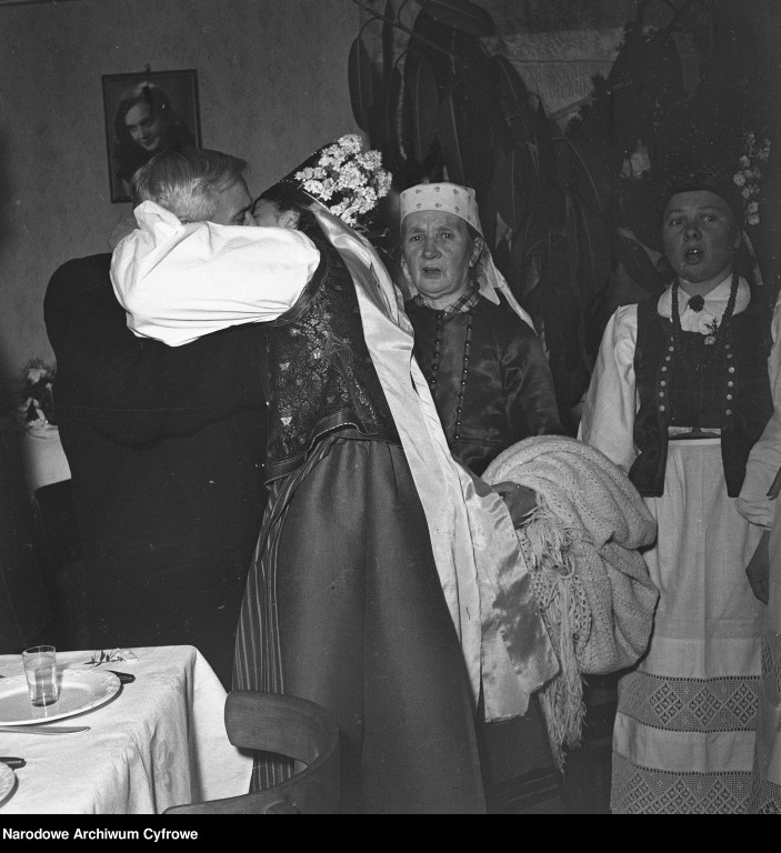 Zaślubiny w Kadzidle 1953-1963 - zdjęcie #7 - eOstroleka.pl