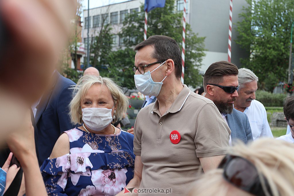 Premier Mateusz Morawiecki z wizytą w Ostrołęce [13.06.2020] - zdjęcie #14 - eOstroleka.pl