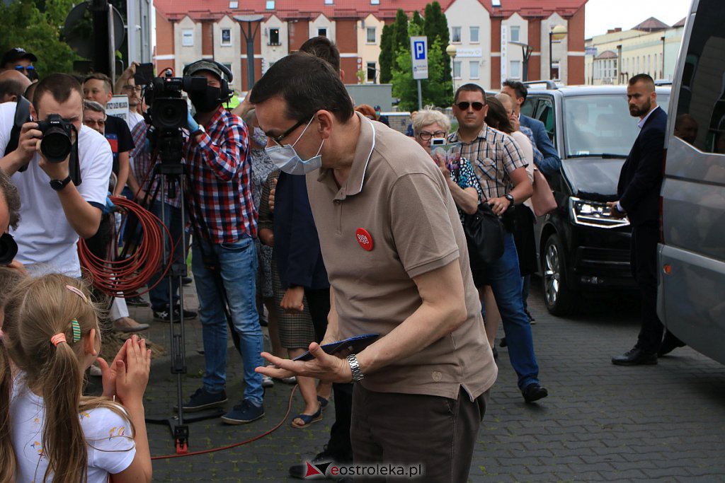 Premier Mateusz Morawiecki z wizytą w Ostrołęce [13.06.2020] - zdjęcie #58 - eOstroleka.pl