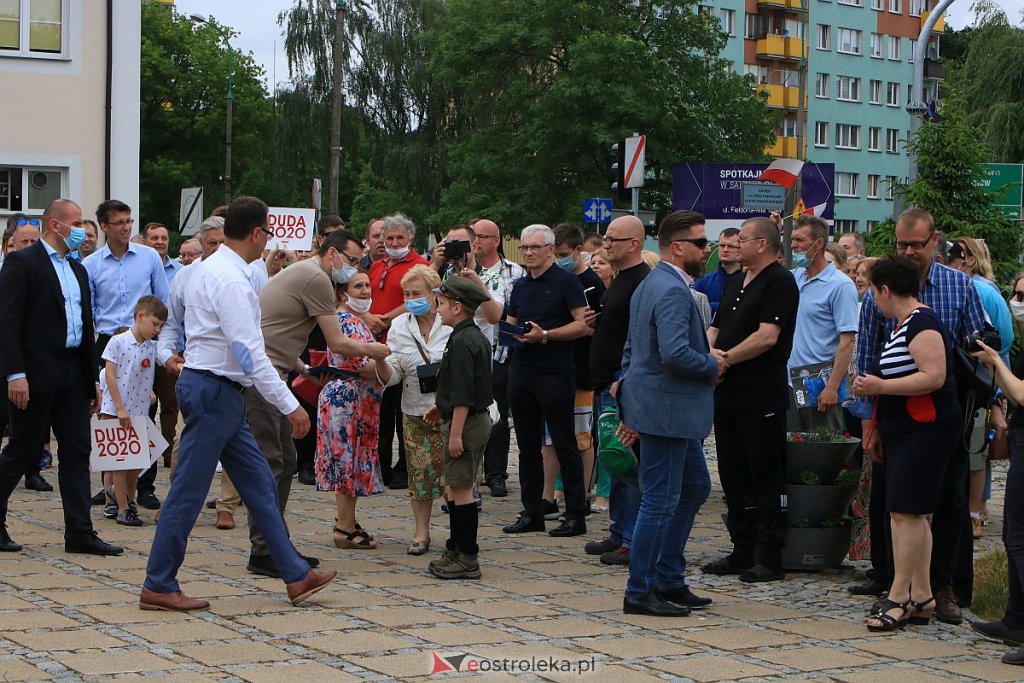Premier Mateusz Morawiecki z wizytą w Ostrołęce [13.06.2020] - zdjęcie #25 - eOstroleka.pl