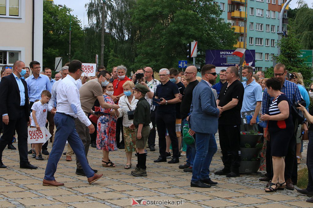 Premier Mateusz Morawiecki z wizytą w Ostrołęce [13.06.2020] - zdjęcie #87 - eOstroleka.pl