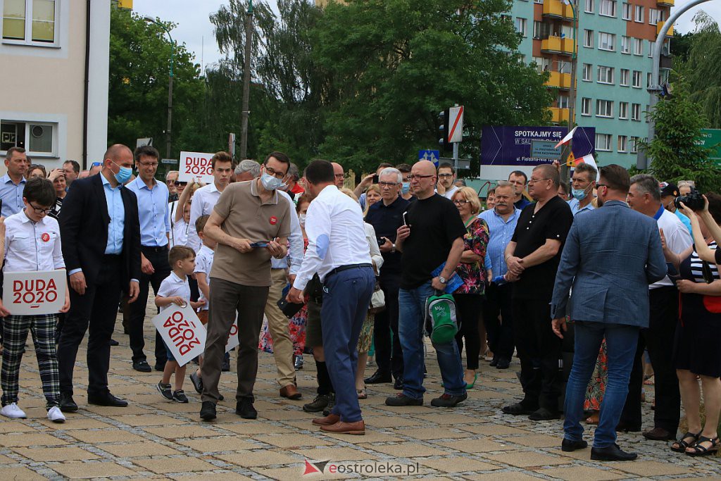 Premier Mateusz Morawiecki z wizytą w Ostrołęce [13.06.2020] - zdjęcie #24 - eOstroleka.pl