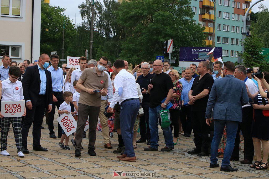 Premier Mateusz Morawiecki z wizytą w Ostrołęce [13.06.2020] - zdjęcie #88 - eOstroleka.pl
