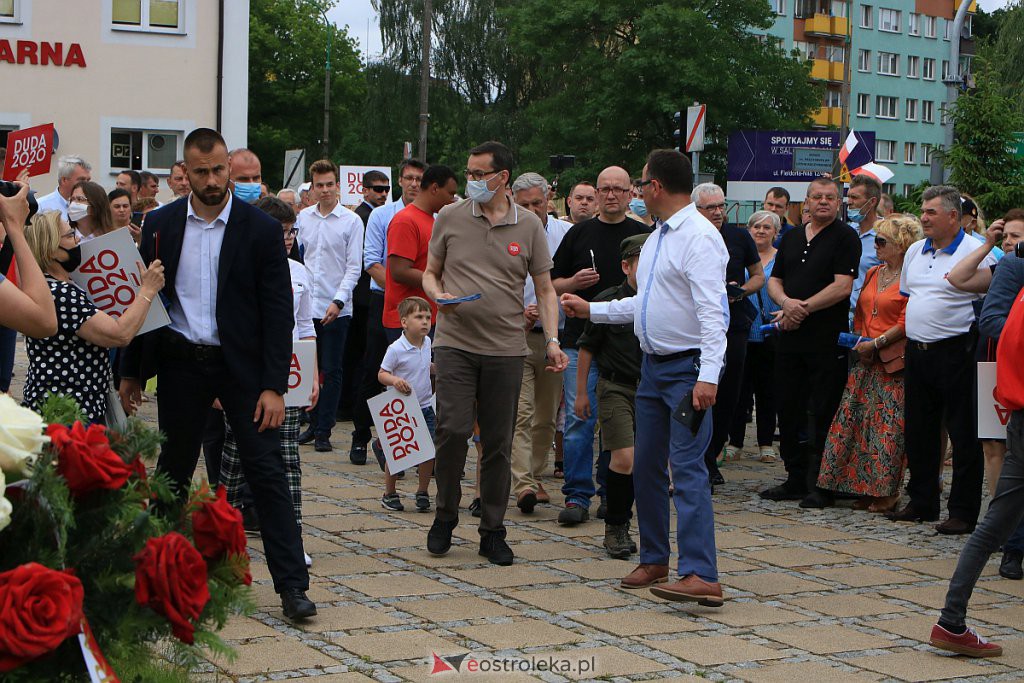 Premier Mateusz Morawiecki z wizytą w Ostrołęce [13.06.2020] - zdjęcie #22 - eOstroleka.pl