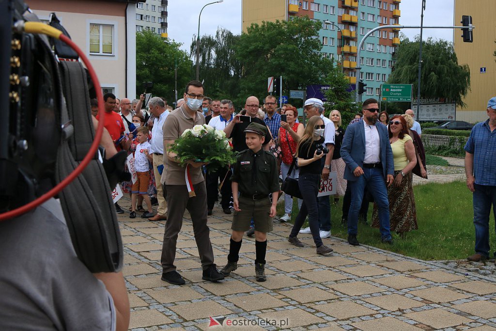 Premier Mateusz Morawiecki z wizytą w Ostrołęce [13.06.2020] - zdjęcie #20 - eOstroleka.pl