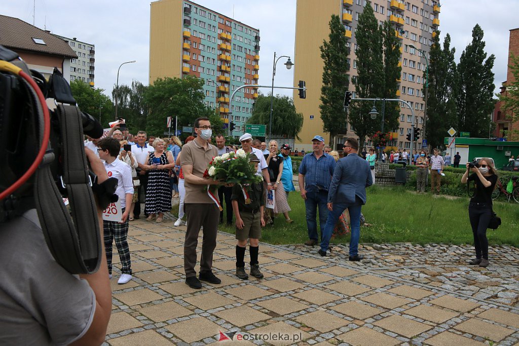 Premier Mateusz Morawiecki z wizytą w Ostrołęce [13.06.2020] - zdjęcie #18 - eOstroleka.pl