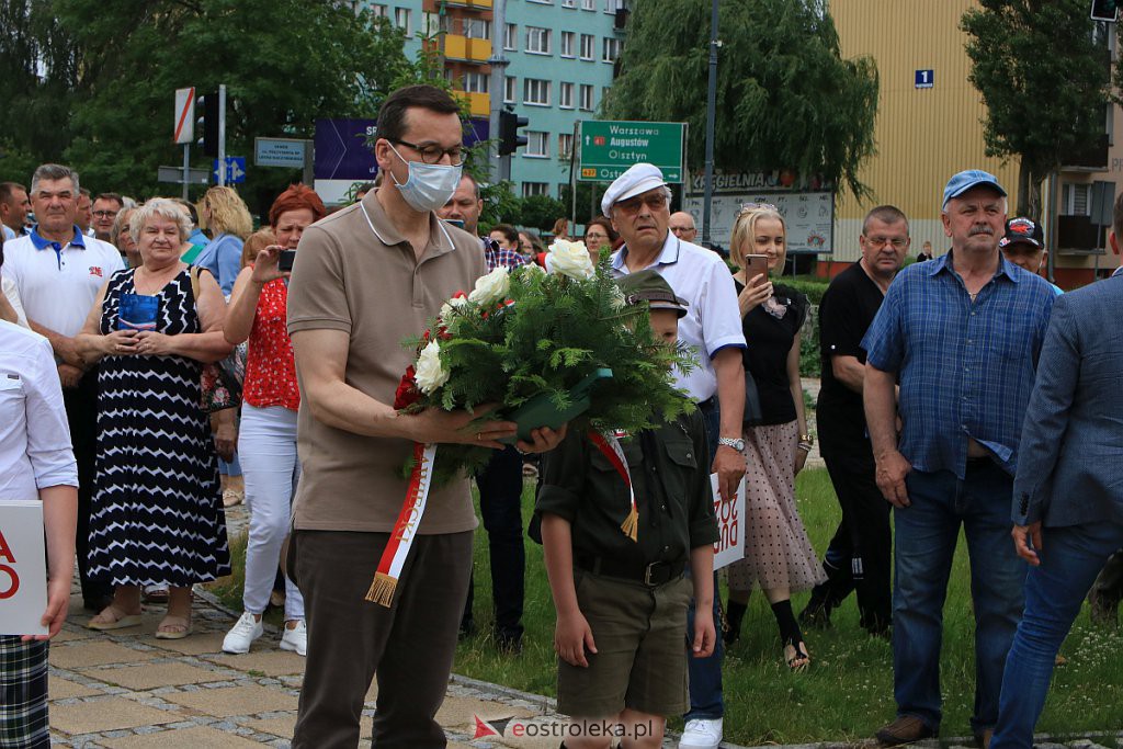 Premier Mateusz Morawiecki z wizytą w Ostrołęce [13.06.2020] - zdjęcie #17 - eOstroleka.pl