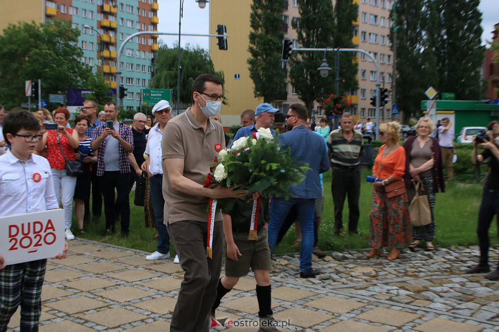 Premier Mateusz Morawiecki z wizytą w Ostrołęce [13.06.2020] - zdjęcie #15 - eOstroleka.pl