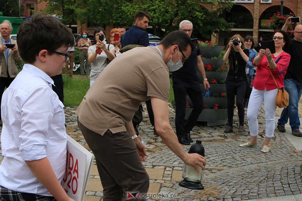 Premier Mateusz Morawiecki z wizytą w Ostrołęce [13.06.2020] - zdjęcie #101 - eOstroleka.pl