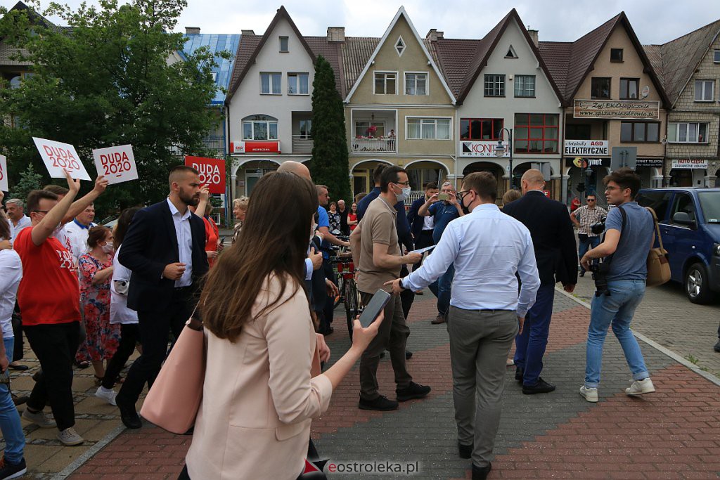 Premier Mateusz Morawiecki z wizytą w Ostrołęce [13.06.2020] - zdjęcie #1 - eOstroleka.pl