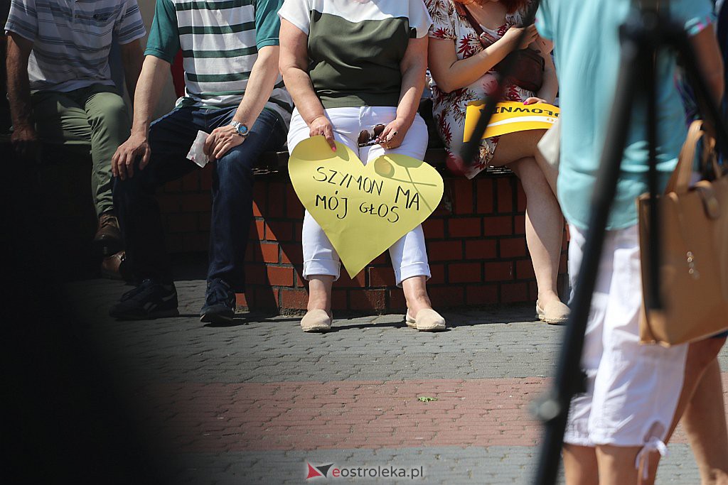 Spotkanie z kandydatem na prezydenta RP Szymonem Hołownią [20.06.2020] - zdjęcie #62 - eOstroleka.pl