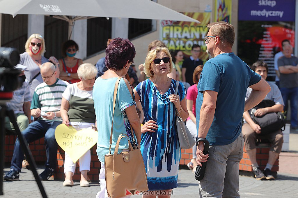 Spotkanie z kandydatem na prezydenta RP Szymonem Hołownią [20.06.2020] - zdjęcie #60 - eOstroleka.pl
