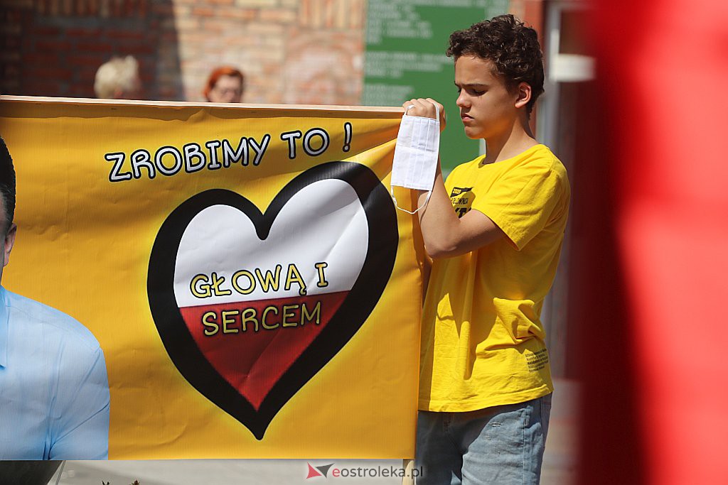 Spotkanie z kandydatem na prezydenta RP Szymonem Hołownią [20.06.2020] - zdjęcie #58 - eOstroleka.pl