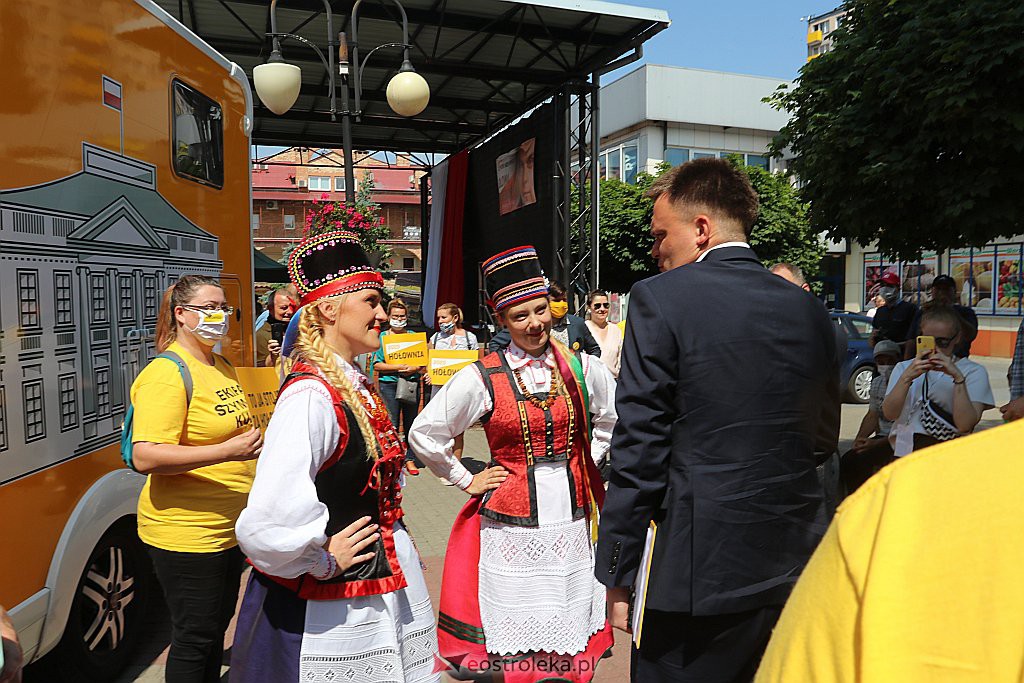 Spotkanie z kandydatem na prezydenta RP Szymonem Hołownią [20.06.2020] - zdjęcie #51 - eOstroleka.pl