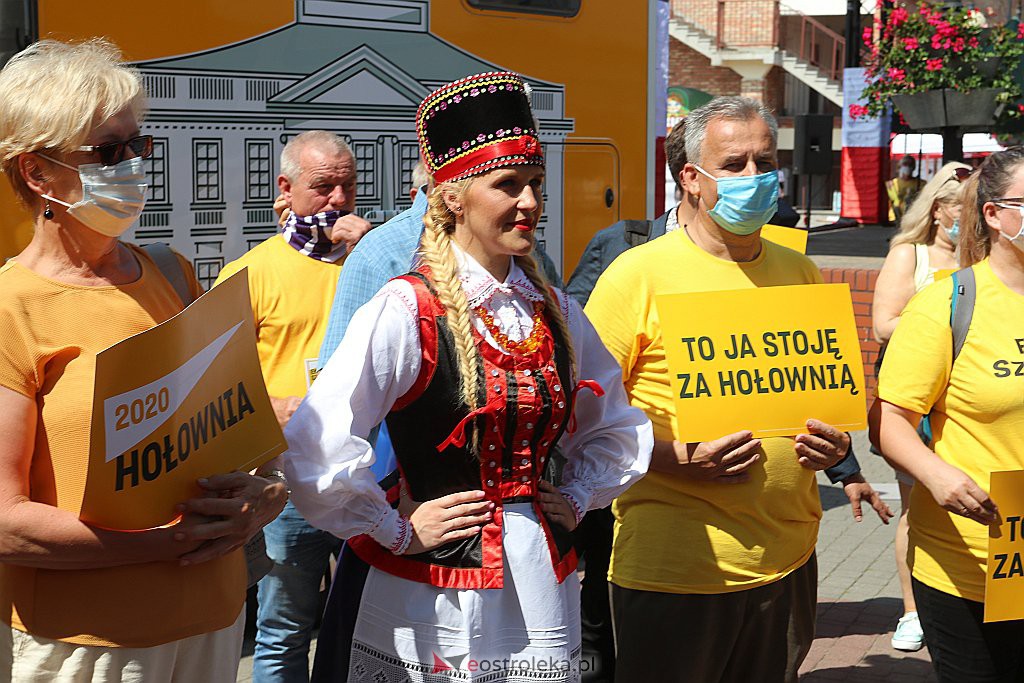Spotkanie z kandydatem na prezydenta RP Szymonem Hołownią [20.06.2020] - zdjęcie #47 - eOstroleka.pl
