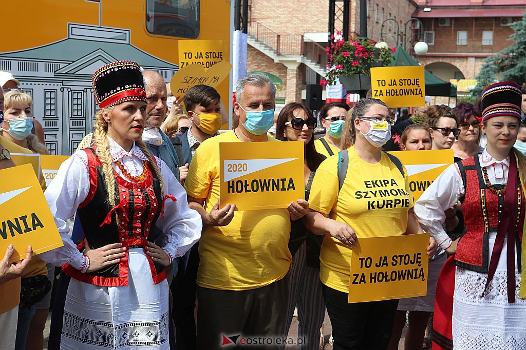 Spotkanie z kandydatem na prezydenta RP Szymonem Hołownią [20.06.2020] - zdjęcie #44 - eOstroleka.pl