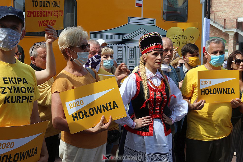 Spotkanie z kandydatem na prezydenta RP Szymonem Hołownią [20.06.2020] - zdjęcie #43 - eOstroleka.pl