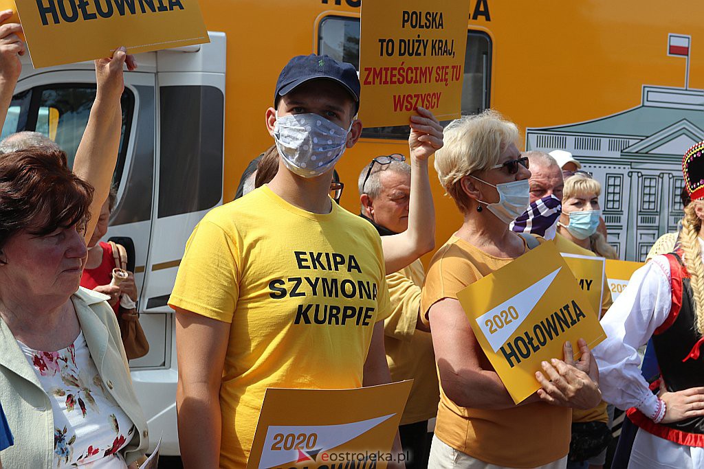 Spotkanie z kandydatem na prezydenta RP Szymonem Hołownią [20.06.2020] - zdjęcie #42 - eOstroleka.pl
